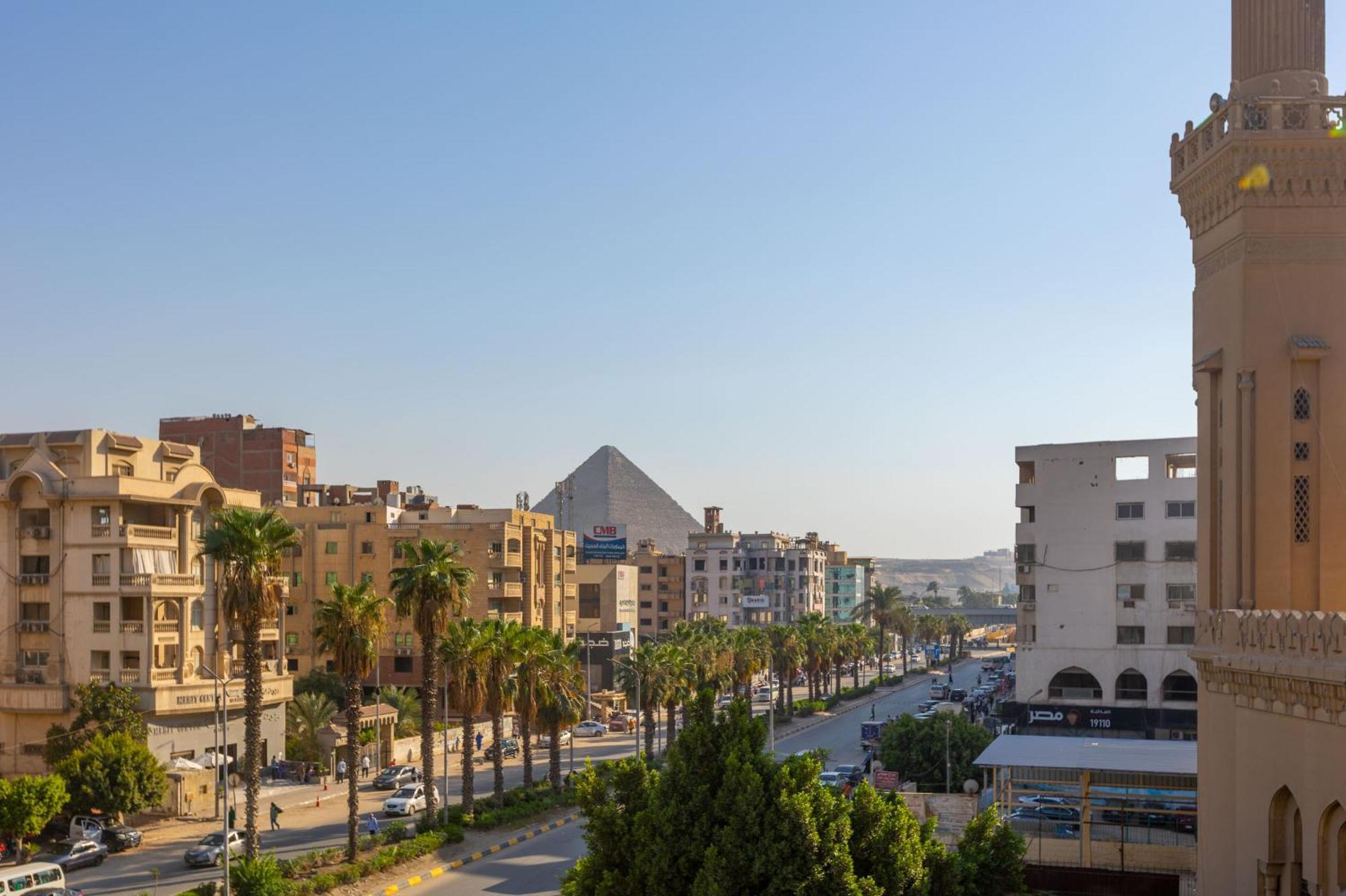 Khattab Pyramids View Hotel Kafret el-Gabal Exterior foto